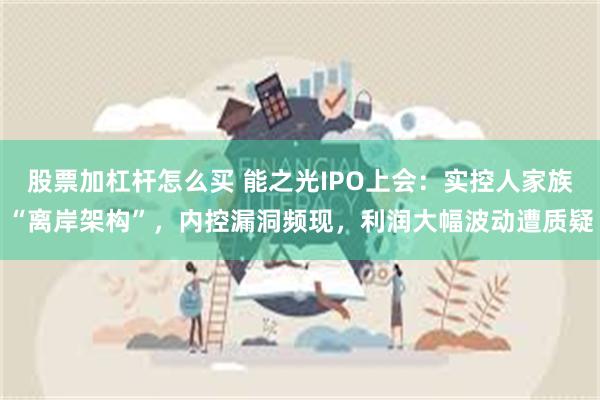 股票加杠杆怎么买 能之光IPO上会：实控人家族“离岸架构”，内控漏洞频现，利润大幅波动遭质疑