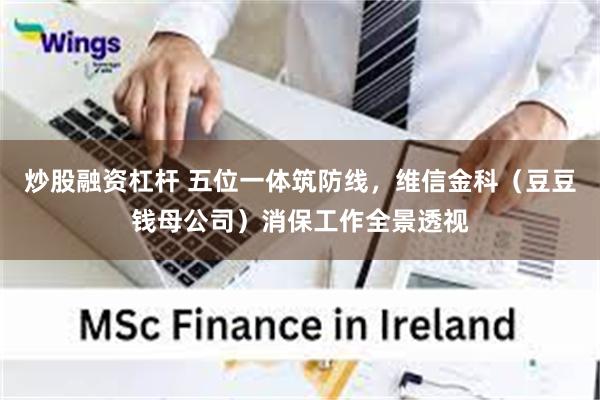 炒股融资杠杆 五位一体筑防线，维信金科（豆豆钱母公司）消保工作全景透视